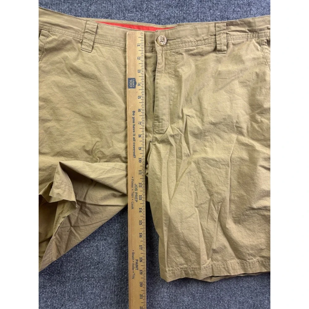 Columbia Shorts Mens 38 Tan Cotton Casual Outdoor Hiking‎ AM4471